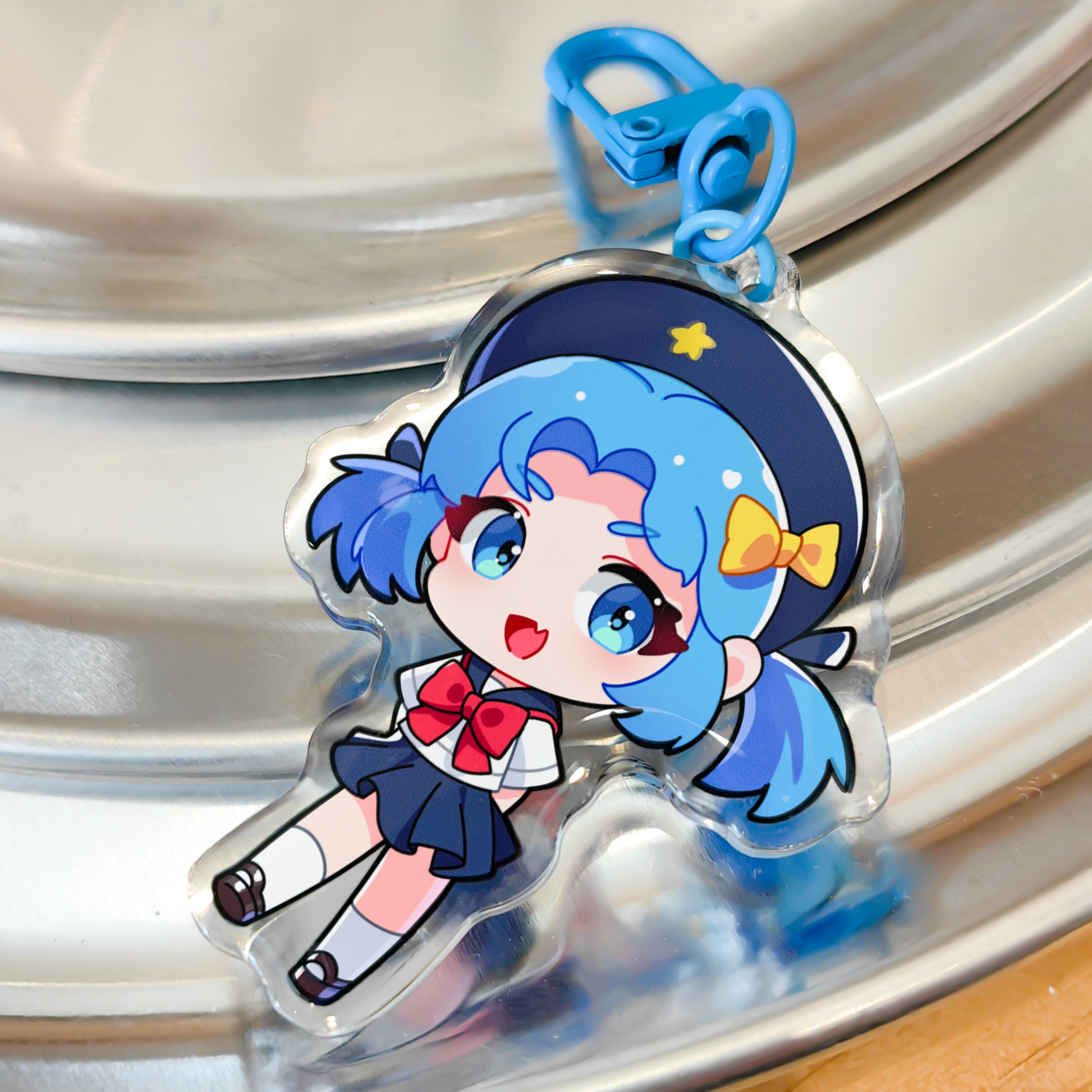GUGUGU Custom Epoxy Acrylic Keychains/Charms