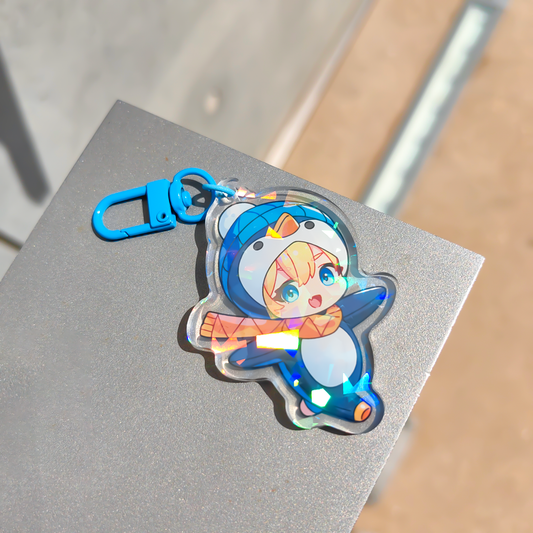 GUGUGU Custom Acrylic Key Chain broken glass2