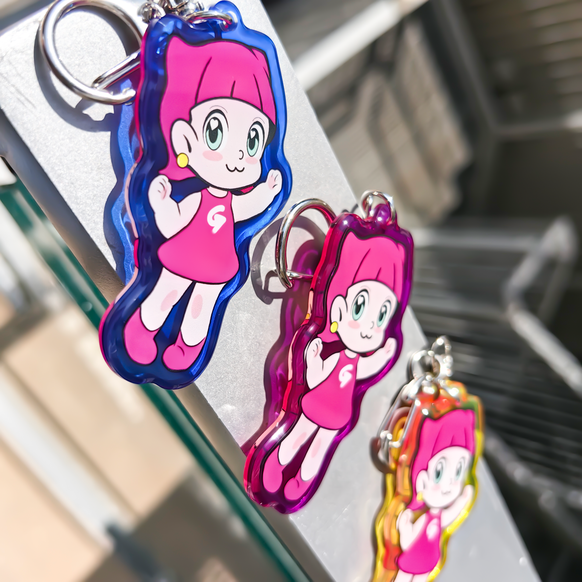 GUGUGU Custom Acrylic Key Chain