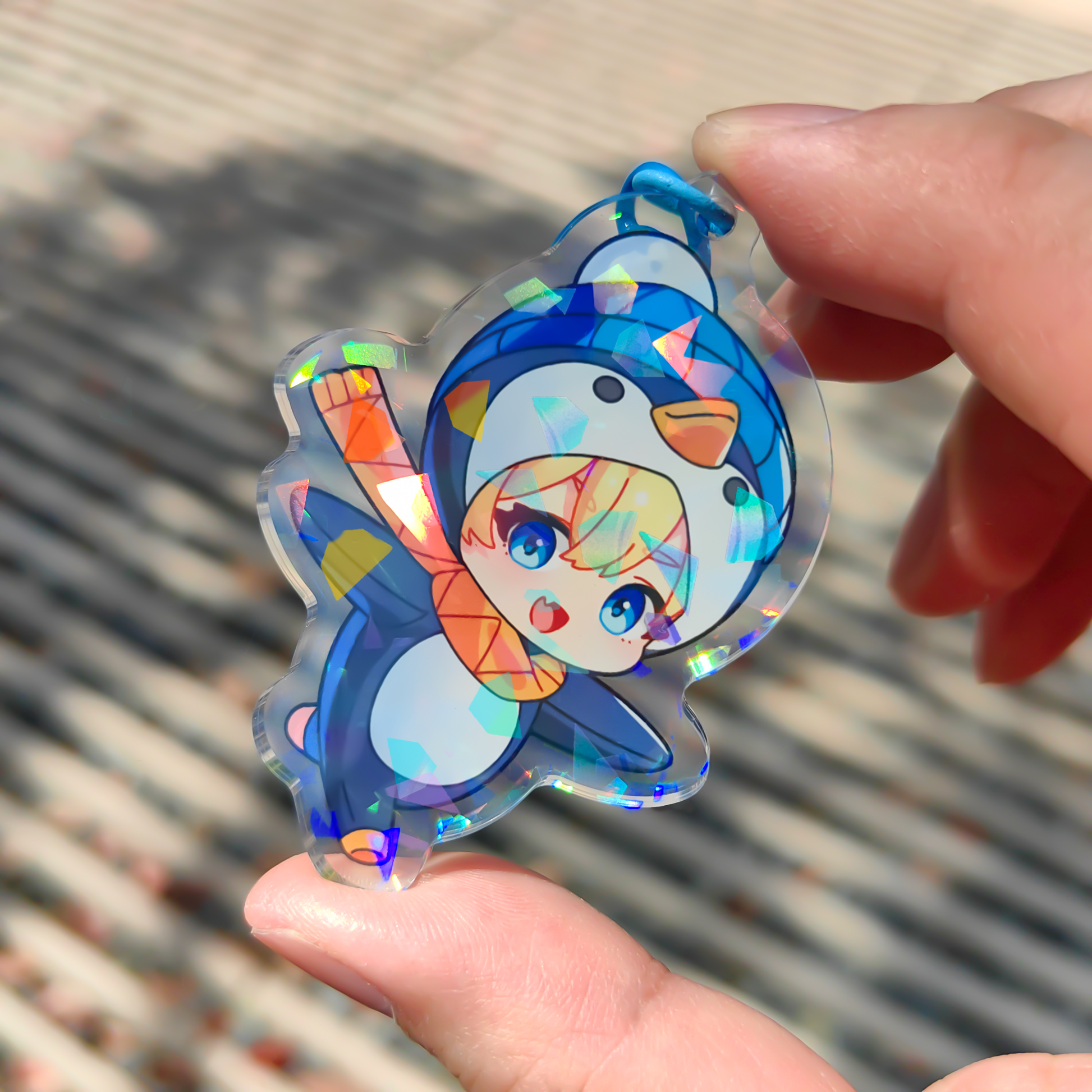 GUGUGU Custom Clear Acrylic Keychains