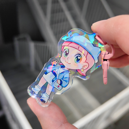 GUGUGU Custom Clear Acrylic Keychains