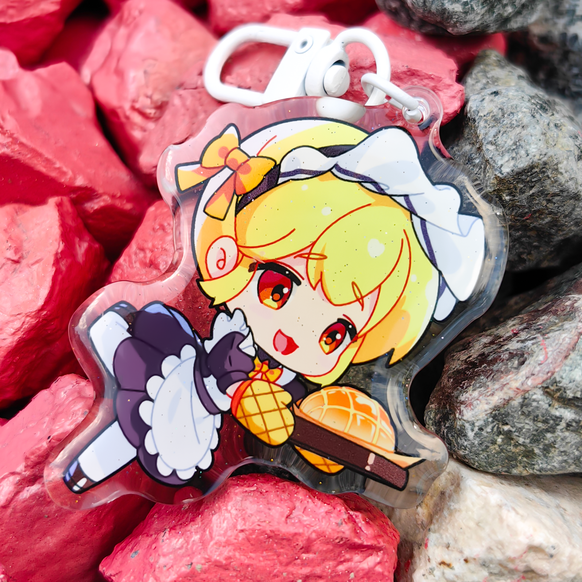 GUGUGU Custom Epoxy Acrylic Keychains/Charms