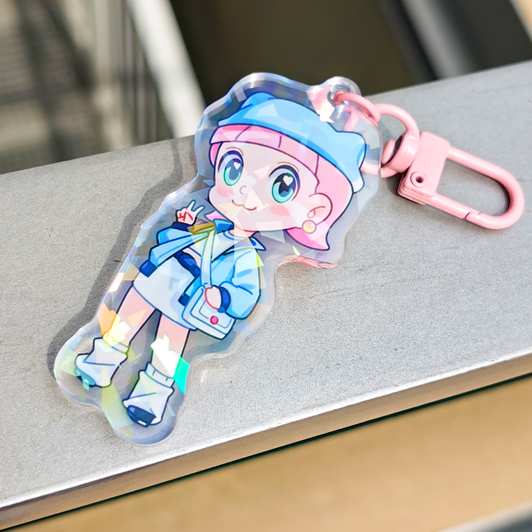 GUGUGU Custom Acrylic Key Chain