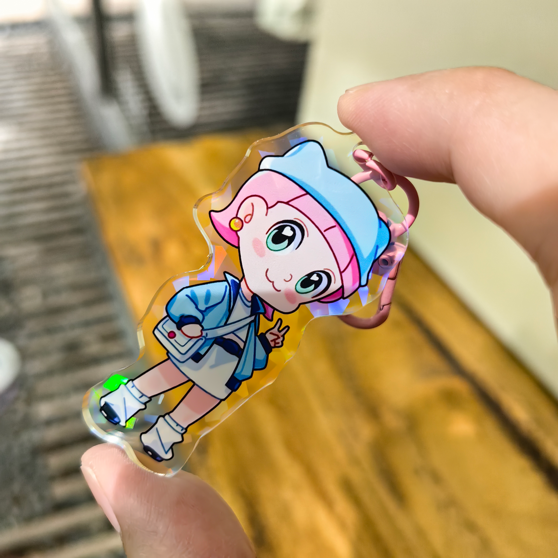 GUGUGU Custom Acrylic Key Chain