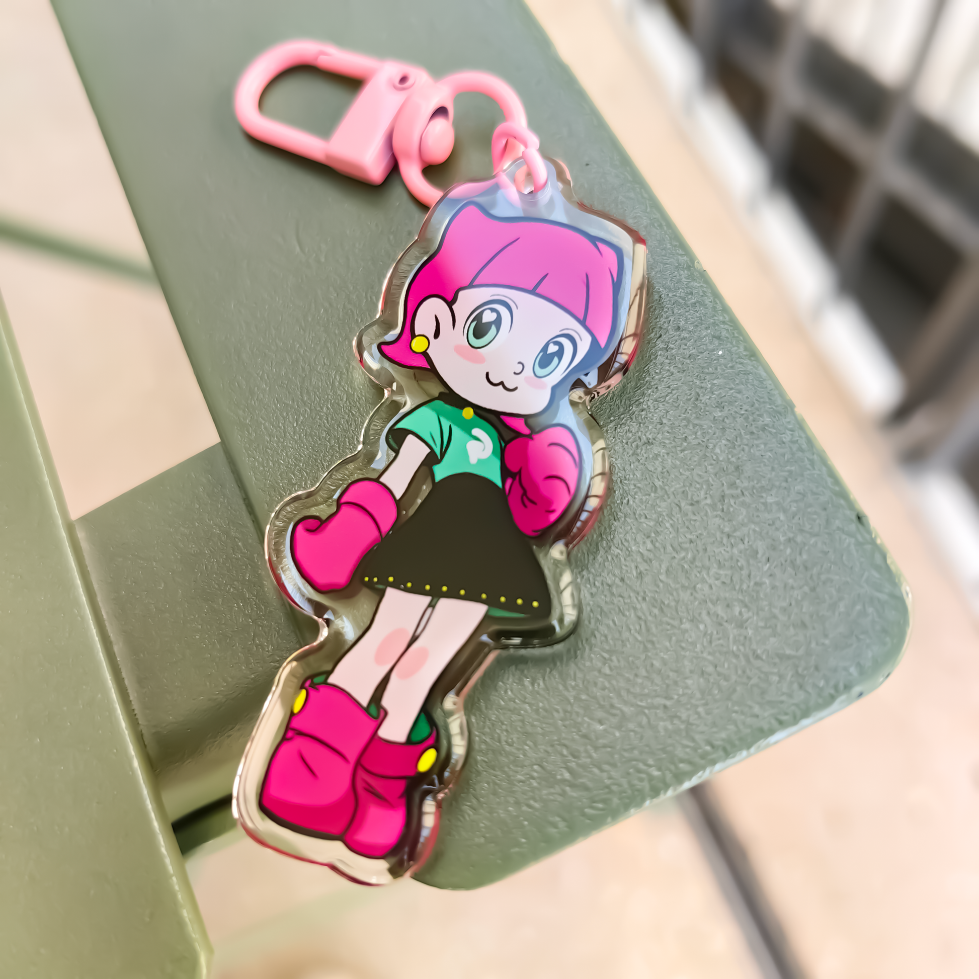 GUGUGU Custom Acrylic Key Chain crystals3