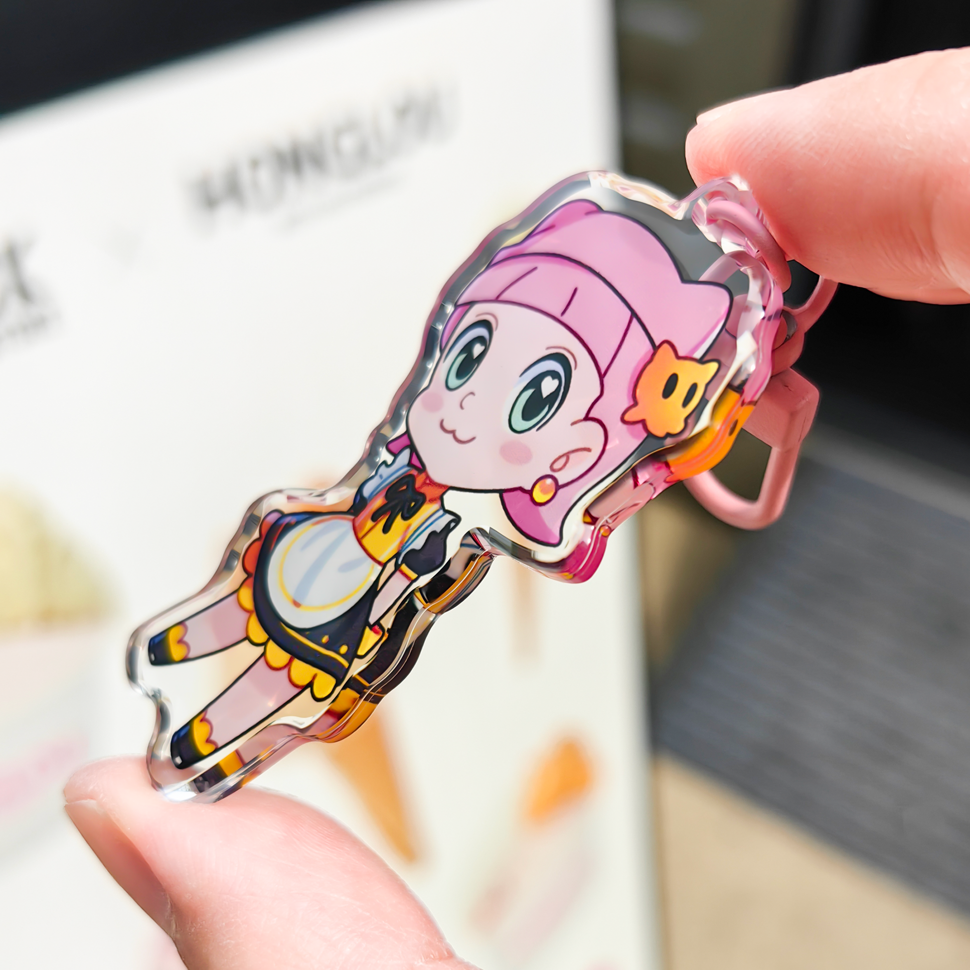 GUGUGU Custom Acrylic Key Chain