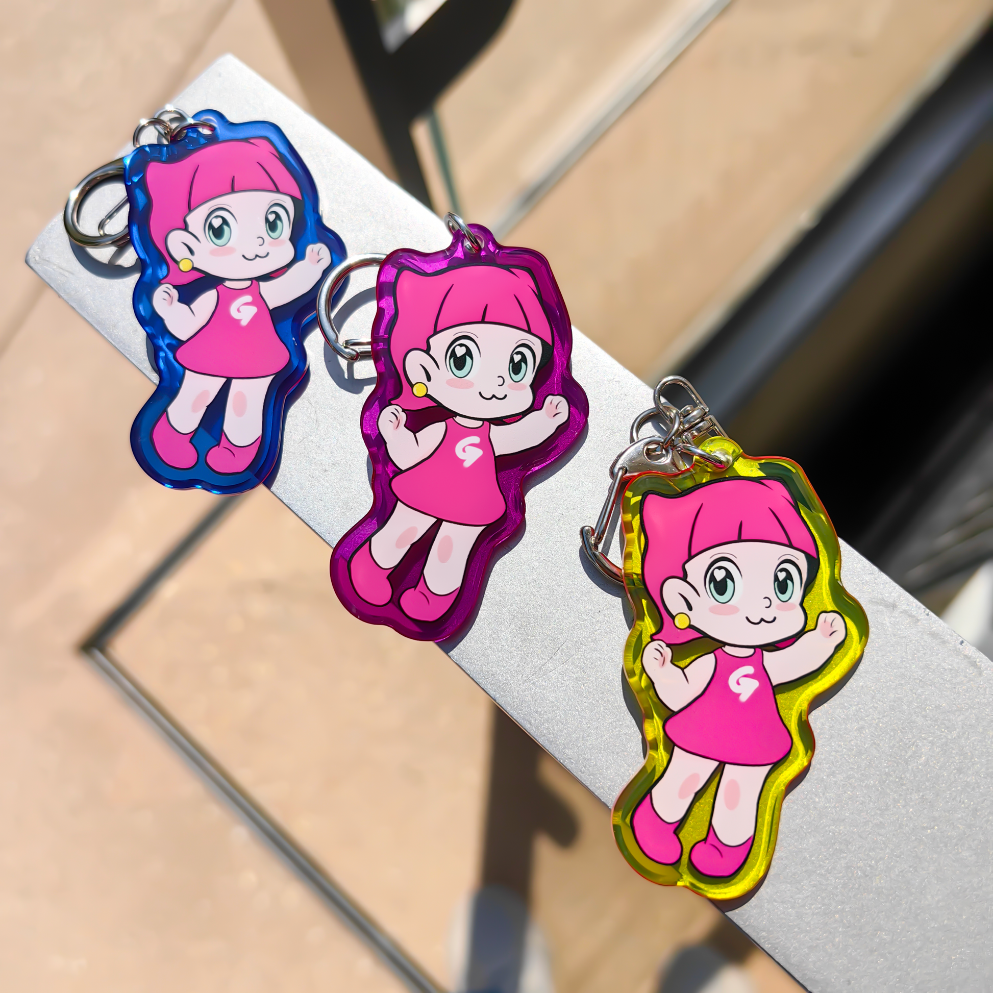 GUGUGU Custom Acrylic Key Chain